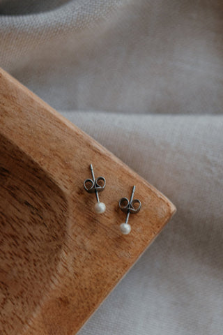 Boucles d'oreilles Perles 3 mm