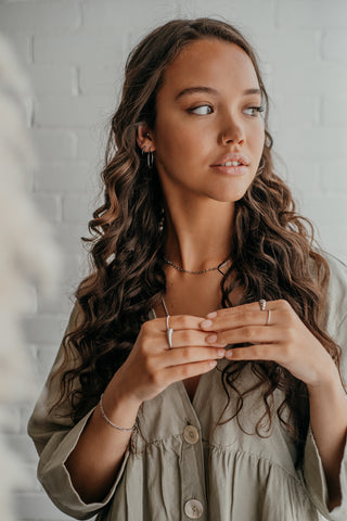 Bague torsadée